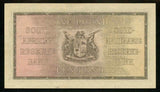 Currency 1945 South African Reserve Bank One Pound Banknote Sailing Ship P# 84f
