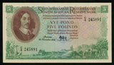 Currency 1948 South African Reserve Bank Five Pounds Banknote Van Riebeeck P# 95