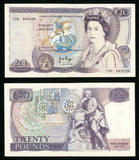 1970-1980 Great Britain Twenty Pounds Queen Elizabeth Signed J B Page Prefix C06
