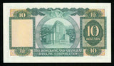 1965 Hong Kong & Shanghai Banking Corporation 10 Dollars Banknote P182 Crisp Unc