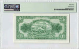 1945 No Date Ethiopia 1 Dollar Banknote Emperor Haile Selassie Pick 12c PMG 64