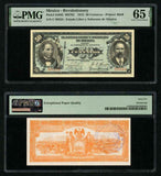 1915 Series C State of Sinaloa Mexico 50 Centavos Banknote P# S1042 PMG 65 EPQ
