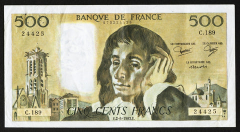 France 500 Francs 