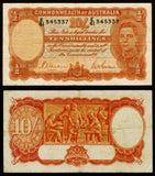 1939 Australia 10 Shillings