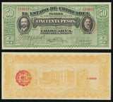 Chihuahua Fifty Peso Banknote