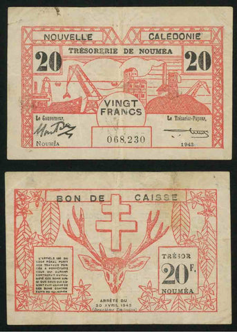 New Caledonia 50 Francs