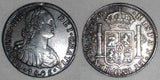 1805 Crown Size Peru Silver Coin Lima Mint 8 Reales King Charles IIII KM# 97JP