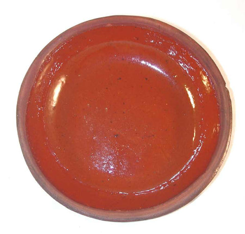 Redware Pie Plate