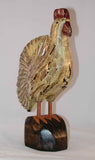 Carved Wooden Rooster