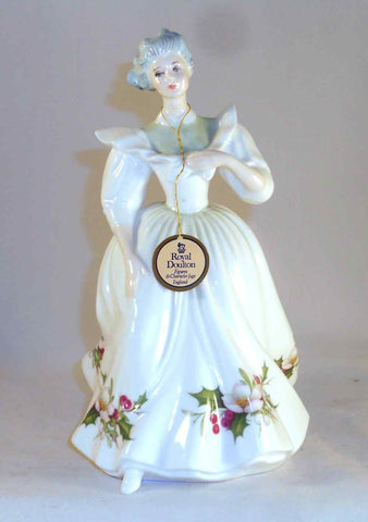 Royal Doulton China December 1987 Figure of The Month By Peggy Davis N. H. 2696