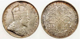 1907 Silver Coin One Dollar Straits Settlement Malaya Edward VII of England XF++