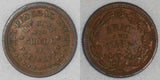 Copper Patriotic Civil War Token Union Must Be Preserved Army Navy Fuld 225/327a