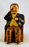 Antique Painted Cast Iron Mechanical Bank "Tammany Bank" J. & E. Stevens Co.