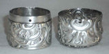 Antique Sterling Silver Repousse Decorated Thread Box George Shiebler New York