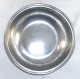 Antique Pewter Deep Basin Townsend & Compton London Beautifully Hammered Booge