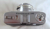 ZEISS IKON Contessa LKE 35 Millimeter SLR Camera Zeiss Tessar 2.8/50 Lens W/Case